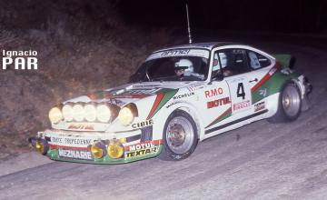 Bernard Béguin-Jean Jacques Lenne (Porsche 911 SC). Rally Costa Brava 1980 / Foto: Ignacio Par